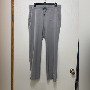 Gray scrub pants
